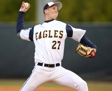 Reinhardt's Drew Tyson became the first Eagles player ever to be taken in the Major League Baseball draft on Tuesday.